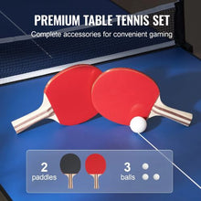 9 mm Portable Mid-Size Table Tennis Set – No Assembly for Playing