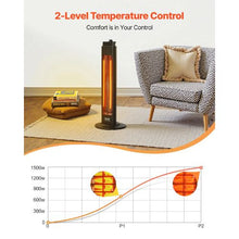 1500W Infrared Heater with Remote Control for Indoor/Outdoor T01-G15Y