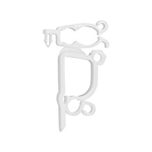 C3 and C4 Mini Outside String Lights Weatherproof Holiday Outdoor Lighting Hanging Hooks (Pack of 200)