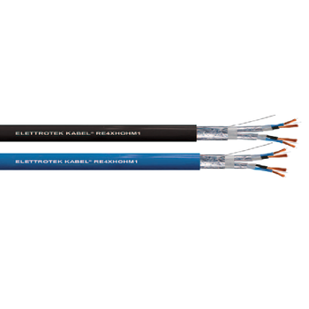 18 AWG 2P Strand BC Shield Individual Al Tape XLPE LSOH RE4XHOHM1 300/500V Instrumentation Cable