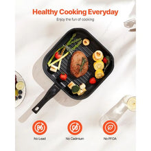 17 Piece Granite Nonstick Cookware Set Induction Cookwares and Cooking Sets for Kitchen (Black)