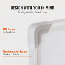 24 x 18 In Magnetic Whiteboard and Dry Erase Board for Office Restaurant and School