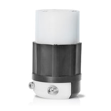 Leviton 30 Amp NEMA L14-30R Black-White Locking Connector 2713