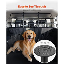 42 X 28.75 Inch Metal Adjustable Vehicle Pet Barrier Universal-Fit Car Divider for Car SZJJGSG02
