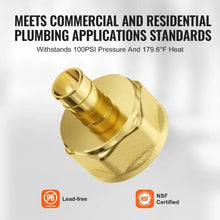 1/2" Brass Clamp-style Internal Thread for Air 1/2 NPT Pipe Fittings (20PCS)