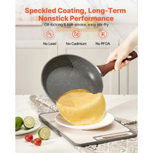 25/28/32.5 cm Aluminum Frying Pan Skillet for Kitchen (3 Piece)