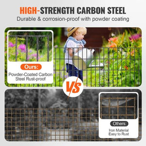 17 x 13 inches Garden Fencing with 1.5 Inch Spike Spacing and Animal Barrier Fence 330x440-28 (28 Pack)