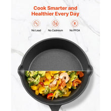 16/22/26.5 cm Cast Iron Skillet and Frying Pan Set for Kitchen