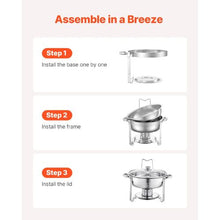 5-Qt Deep Commercial Table Pan For Catering Storage Food JZYYXCL5LBL4(Pack of 4)