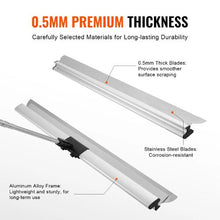 48 In Stainless Steel Drywall Skimming Blade for Sheetrock Drywall Gyprock Wall-Board XSJ-24-S001