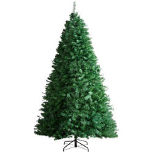 Prelit Flocked Artificial Christmas Tree Xmas for Home Party Office Decoration (7.5FT)