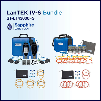 LanTEK IV-3000MHz FiberTEK IV MM And SM With PL/CH Adapters ST-LT43000FS