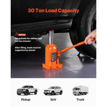30 Ton Hydraulic Long Ram 40000 lbs Capacity with Single Piston Pump and Clevis for Garage & Shop