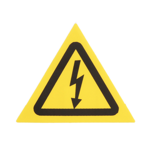 Electrical Shock Adh Vinyl ISO Warning Label WL32Y
