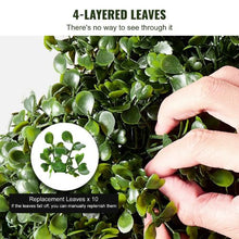 60 Inch  Artificial Boxwood Topiary Tree  for Home Decor Indoor/Outdoor (2 Pieces)