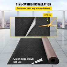 Black Indoor and Outdoor Marine Carpeting Marine Grade Boat Carpet Water-proof TPR Backing