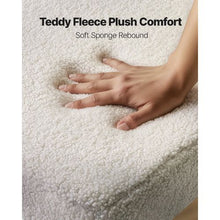 Boucle Dining Chairs with Curved Backrest and Black Metal Legs for Dining Table&Kitchen Table (Set of 4)