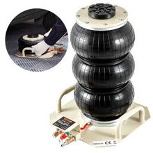6600 lbs Triple Bag Air Jack for Cars Garages Repair ZG-H