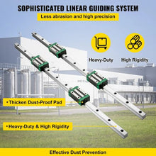 1500 mm  Linear Guide Rail  with BF12/BK12 Kit Linear Slide Rail Guide Rail Square For Lathes Mills HGR1500