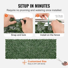 59 x 158 Inch Dark Green Ivy Fence Screen with Mesh Backing – Outdoor Artificial Green Wall Dark Green Backcloth