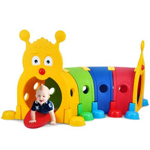 Kids Caterpillar Climbing & Crawl Tunnel – Multicolor for Kids