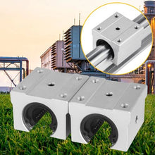650 mm Linear Guide Rail Set  and 20 mm Slide Blocks (4 PCS) SBR20UU