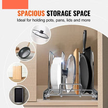 8.5 Inch Pan and Pot Rack Dividers Steel Lid Holder for Kitchen CH-HGGJ01