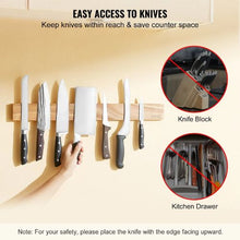 24 Inch Magnetic Knife Holde Multifunctional Storage Knife Bar for Kitchen GM23003