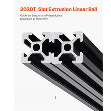 0.19 In Aluminum Extrusion Anodized Linear Rail T Slot 2020 2020-150-10( Pack of 10)
