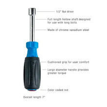 1/2" Hollow Nut Driver and 3" Shaft ND-63012 (Pack of 4)