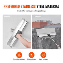 Drywall Skimming Kit Handle with  Fixator and Smoothing Knife Accessory for WallBoard Plasterboard XSJ-24-S002