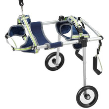2 Wheels Dog Wheelchair and Back Legs Pet Wheelchair Injured Disabled for Dog Cart SS2-S