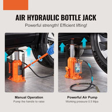 20 Ton Hydraulic Long Ram 40000 lbs Capacity with Single Piston Pump and Clevis for Garage & Shop