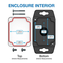 Flanged Base Plastic Box Enclosure For Wall/Surface Mount RBF32P04C08B