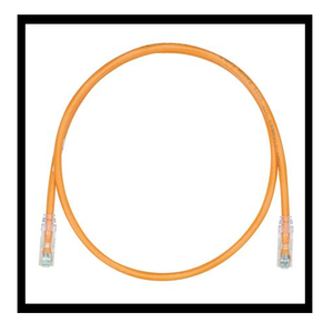 24 AWG Cat 6 UTP Copper 3FT Patch Cord Orange UTPSP3ORY