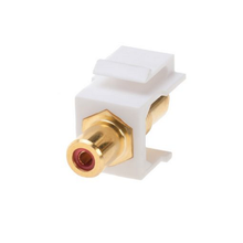RCA Keystone Jack Red 550602 (Pack Of 100)