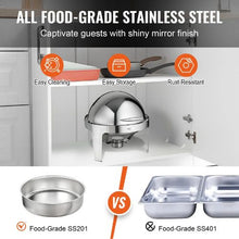 6-Qt Deep Commercial Table Pan For Catering Storage Food DT-C1101(Pack of 2)