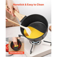 2.5 QT Saucepan Nonstick Saucepan with Tempered Glass Lid for Kitchen