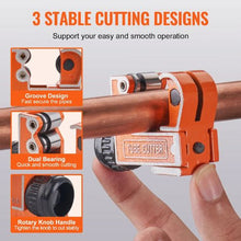 Heavy Duty Mini Copper Pipe Cutter with High-Speed SKD Blade for Copper Aluminum Galvanized Plastic Pipes