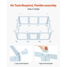 76x49x30 In Dog Whelping Box Waterproof and Easy to Clean for Indoor Pet Dogs Cats