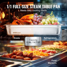 4-Inch Deep Commercial Table Pan For Catering Storage Food UCT8114-6(Pack of 6)