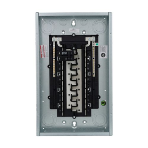 100A NEMA 1 Single Phase BR Main Breaker Loadcenter BRP20B100