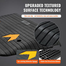 3 Inch Upgraded Rubber Threshold Ramp with 1 Channel Natural Rubber Car Ramp for Wheelchair and Scooter