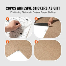 20 X 20 In Tiles Reusable Squares With Padding Attached  for Bedroom Living Room  20 X 20-T16