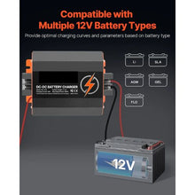 20A DC to DC Charger Battery Charger 500W for Lead-Acid Lithium SDC-20A