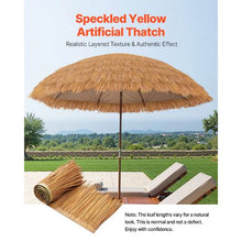 15-16 X 40 Inch Mexican Style Tiki Hut Grass Skirt Roof and Artificial Thatch Roofing T505540-1