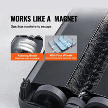 6.7 Inch Manual, Floor Sweeper with Dustbin Capacity for Home Office Carpets Pet Hair Dust