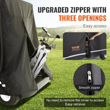 4 Passenger Golf Car Cover 600D Polyester Full Cover for Waterproof and Sunproof COV-21