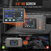 35-Amp Smart Battery Charger, LiFePO4 & Lead-Acid (AGM/Gel/SLA) with LCD Display