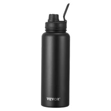 40 oz Insulated Stainless Steel Water Bottle Double-Wall, Leakproof Wide Mouth for Indoor & Outdoor Use